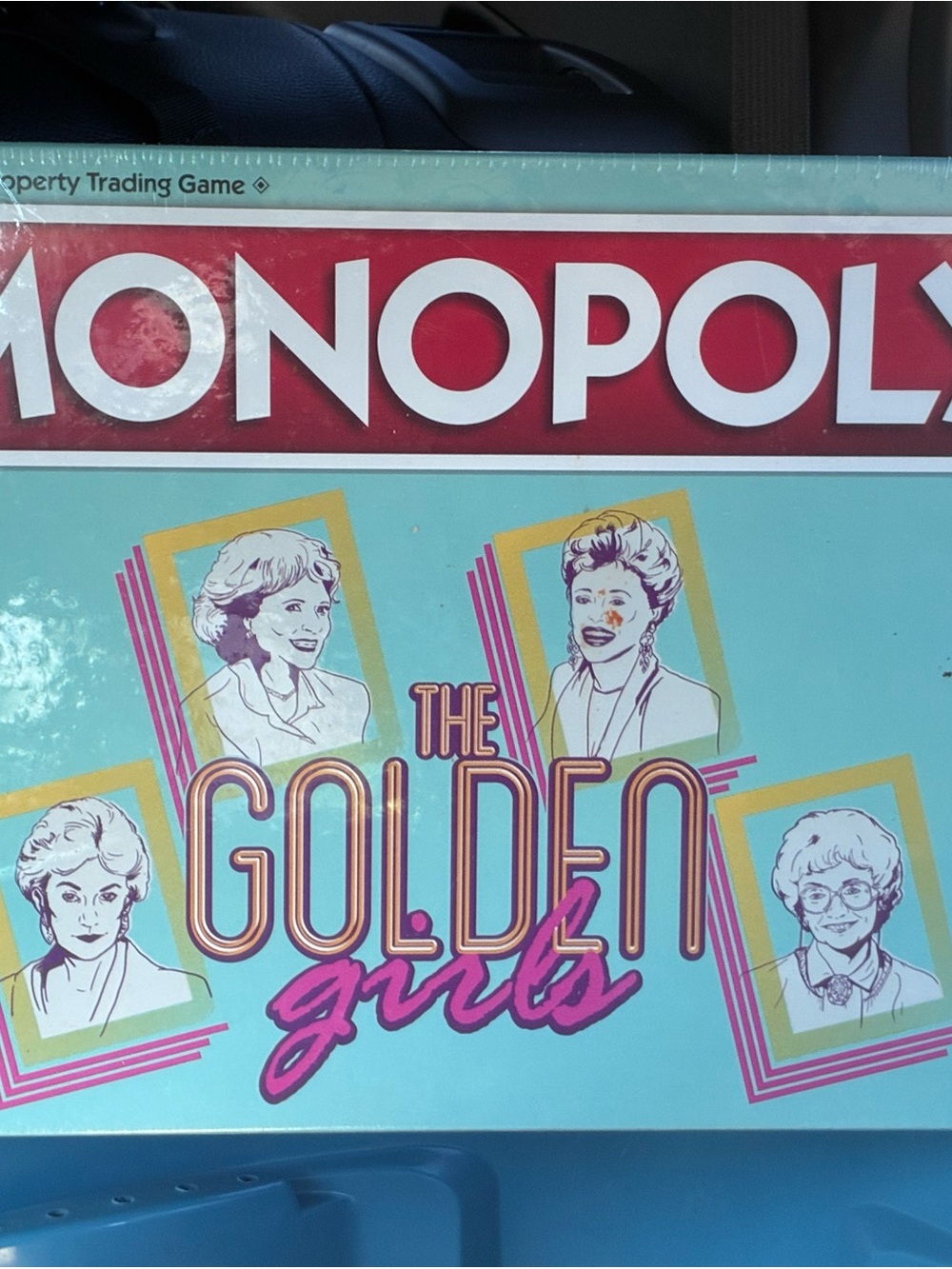 The Golden Girls Edition Board Game - Teal & Pink
